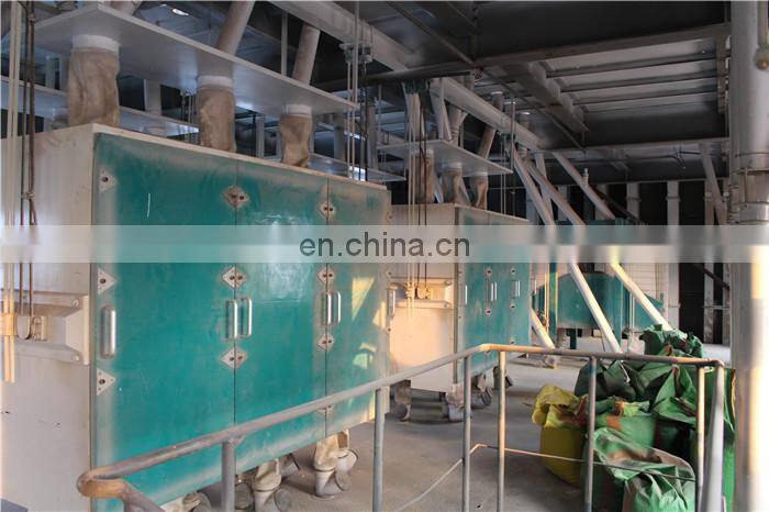 50T/Day maize flour corn grits mill grinding machine plant from China