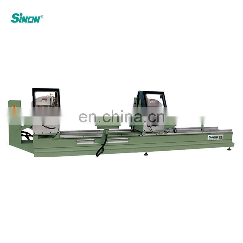 Aluminium Profile Double Mitre Cutting Saw Aluminum Window Making Machine