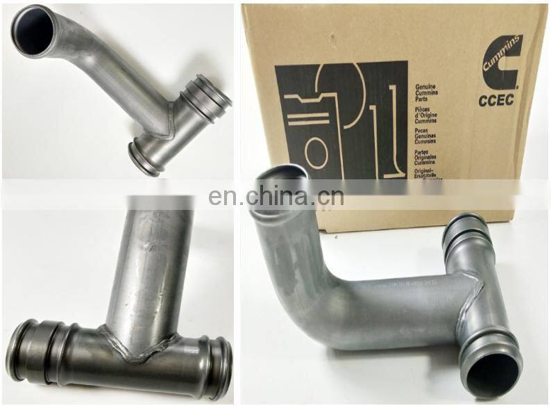 Genuine Quality Aluminium Alloy Diesel Engine Parts K19 3004716 Water Transfer Tube