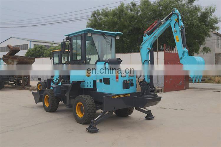 Multi-purpose 60-120HP diesel backhoe loader with cabin