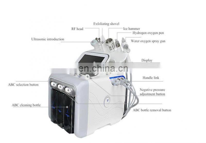 2020 New Trending Blackhead Remover Vacuum Dermabrasion Oxygen Micro Small Bubble Beauty Machine
