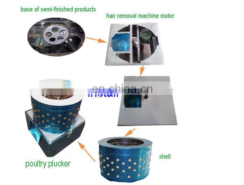 Chicken Feet Price Chicken Feather Cleaning Machine/Small Poultry Plucker