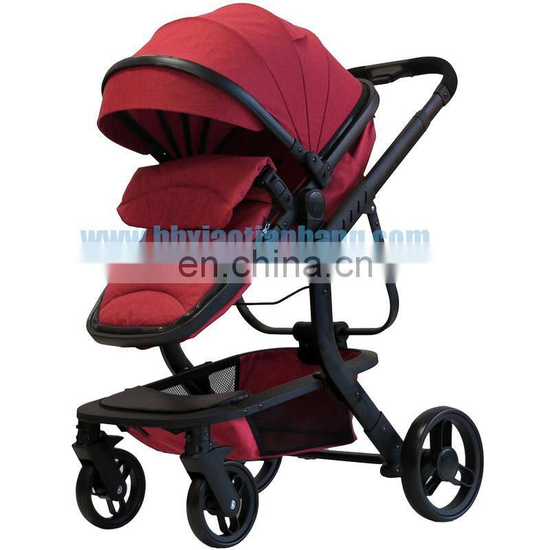 Good baby pram with baby car seat high quality baby stroller