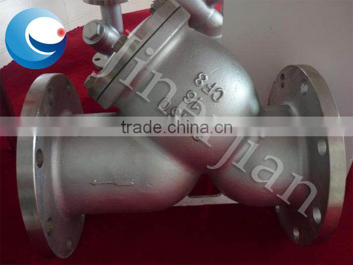 Ansi Flanged Foot Valve Water Y Strainer