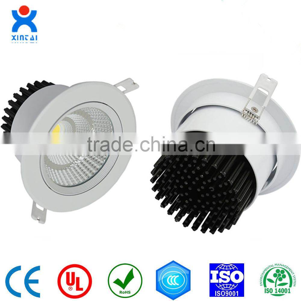 XinTai hot sale 4 inch COB LED downlight with CE ROHS
