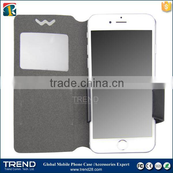 universal kickstand wallet leather case for cell iphone