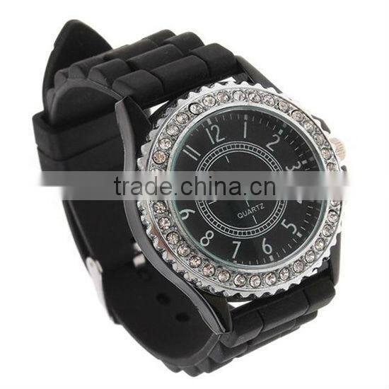 2013 fashion promotional gift chrono diamond watch