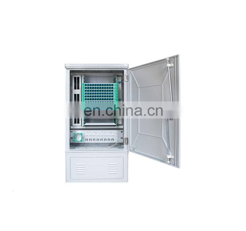 576 cores floor type outdoor fiber distribution terminal cabinet