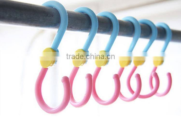 3Pcs/Set Factory Direct China Plastic Coat Wall Hanger Hook