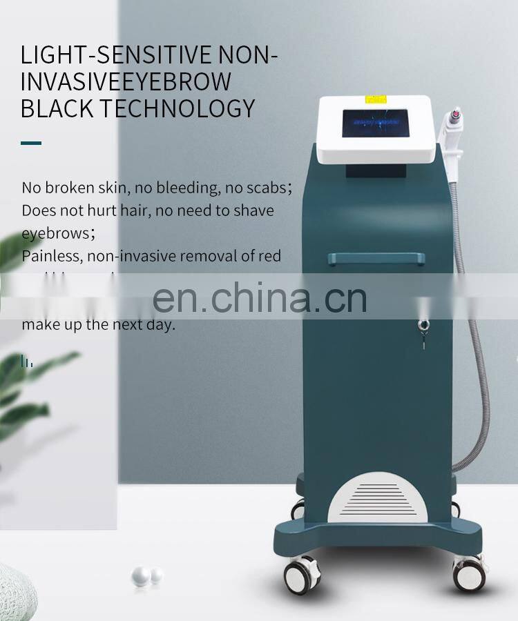 Factory Non Invasive Tattoo Removal Laser Instrument Q Switch ND Yag Laser Machine Eyebrow Pigment Removal Beauty Instrument