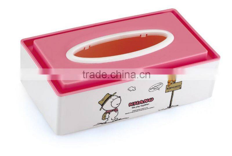 plastic napkin dispenser napkin holder tissue box/tissue holder