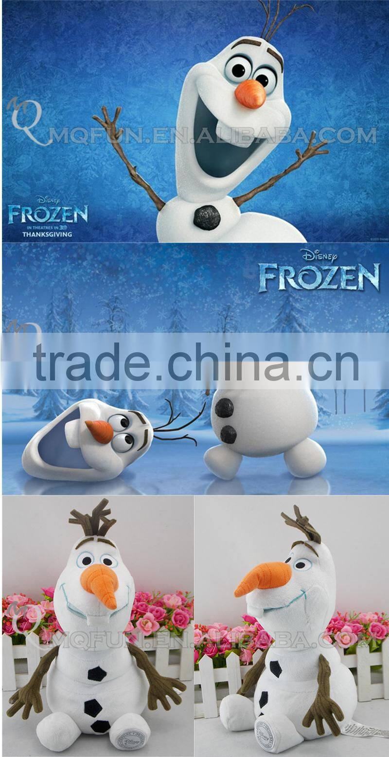 Mini Qute new hot sales 22&30&50 cm Kawaii cartoon stuffed plush Frozen doll princess anna & elsa olaf kids children gift toy