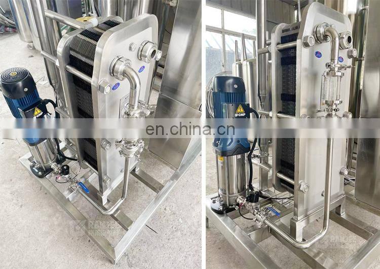 1500 liters/h carbonated soft drink mixer mixing machine device soda CO2 blender