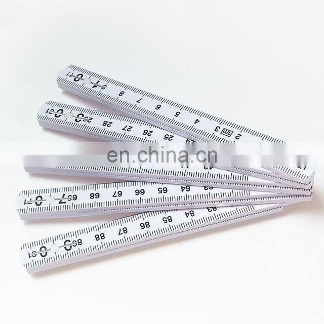 Folding Ruler Folded Plastic Custom 1m 10 Straight Ruler