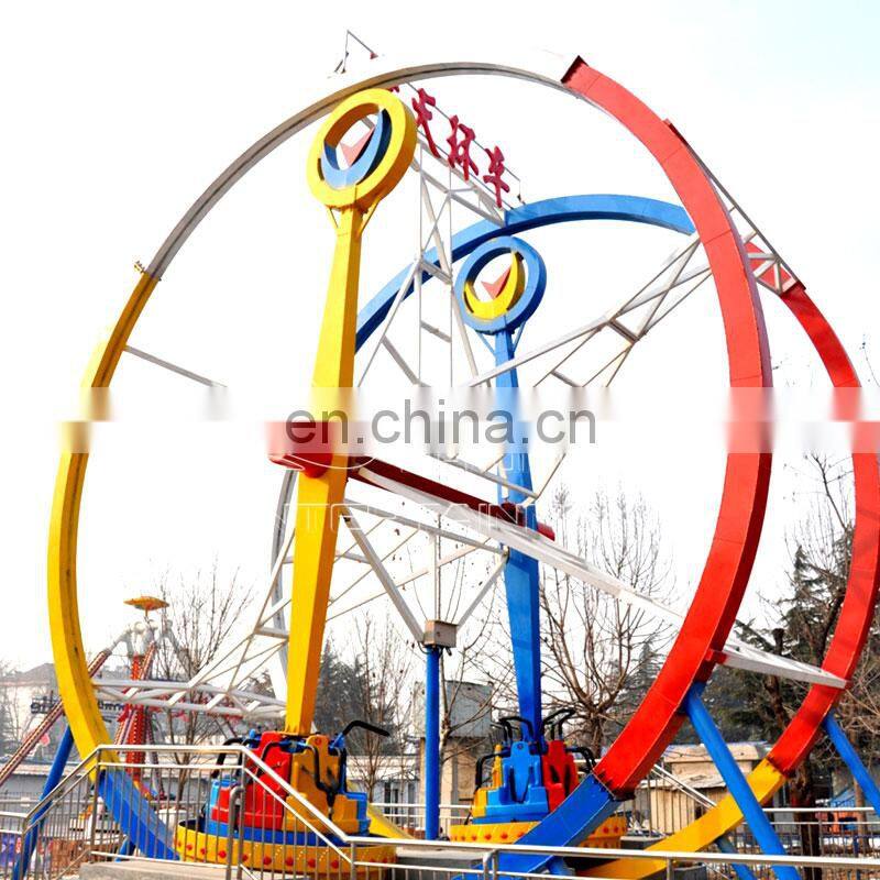 Adults carnival rides Ferris wheel ring rides double rings for amusement park