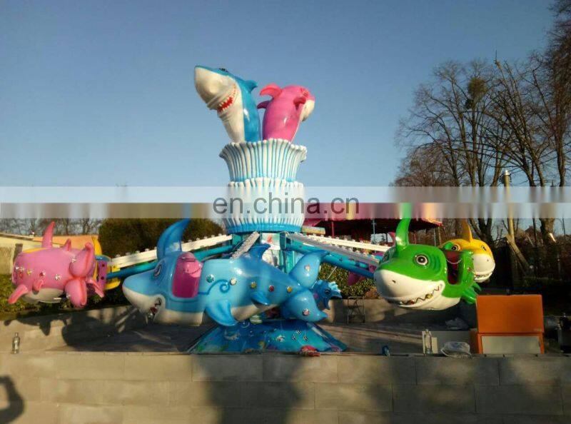 Amusement park swing ride self control shark plane ride for sale