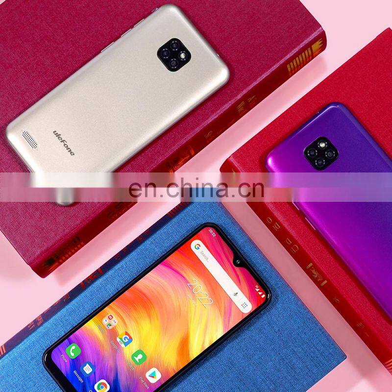 Ulefone Note 7 Smartphone 6.1 inch 1GB RAM 16GB ROM MT6580A Quad Core 3500mAh Face ID Three Rear Cameras Android GO Mobile Phone
