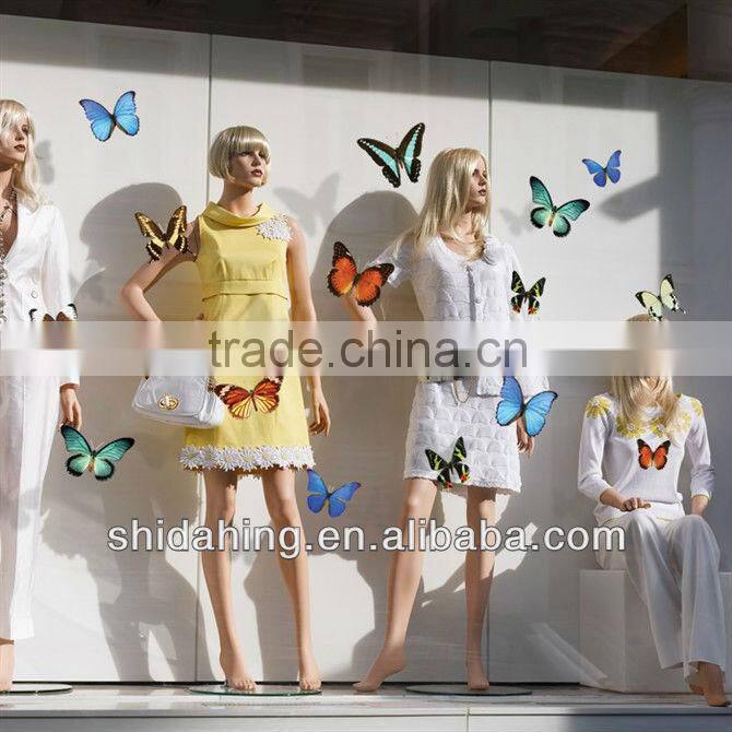 1pc Hot Sale Colorful Butterflies Wall Sticker Home Decoration Removable