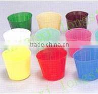 Plastic nursery pots and planters