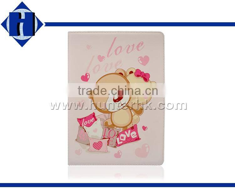 Printed LOVE Bear Universal Tablet Case For 9-10 Inch