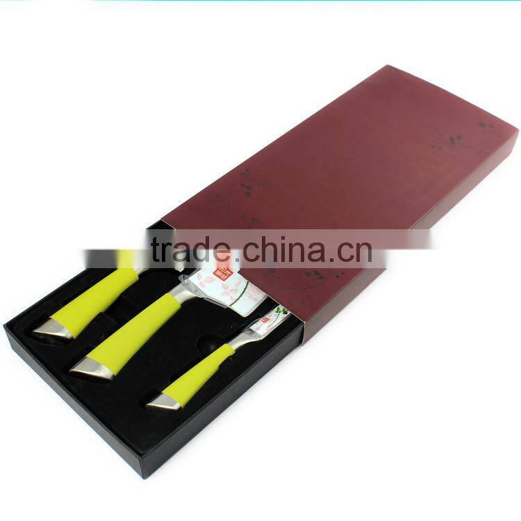 Professional high quality stainless steel knife set