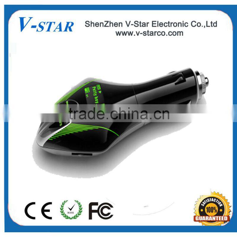 Good Quality Car Mp3 With LCD/LED display Usb Port Ft Card Fm Transmitter