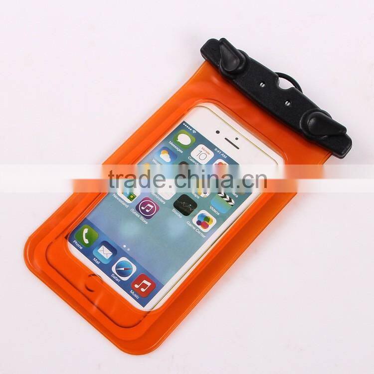 Swimming waterproof Floating Cell phone Pouch Wallet Case Bag