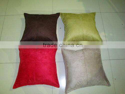 faux suede luxury decorative sofa cushion