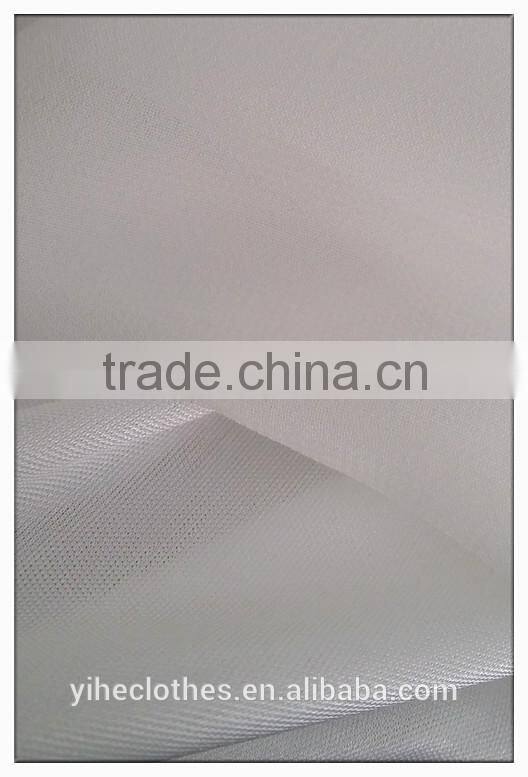 Simple wave point chiffon T-shirt O-neck girls t-shirt