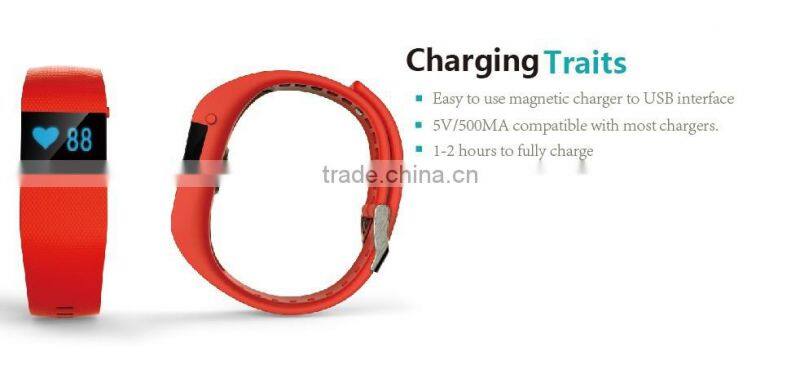 Factory Price TW64S Bluetooth Smart Watch Fitness Health Bracelet Heart Rate Pedometer Tracker