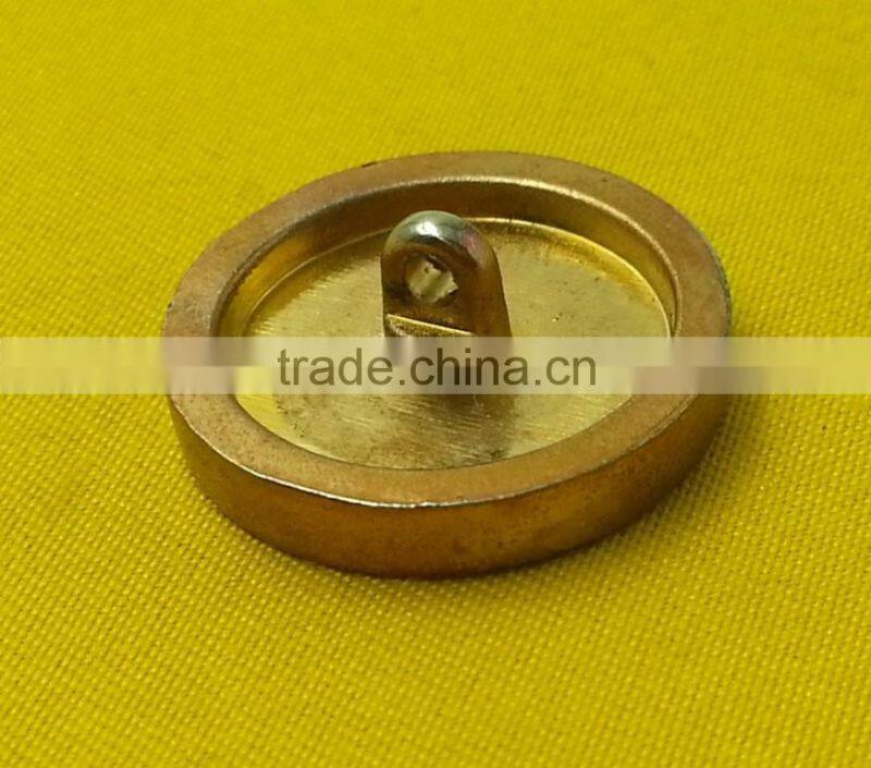 23mm Zinc Alloy Gold high gloss NF Shank Button For Ladies Coats Wear -- MJ2124
