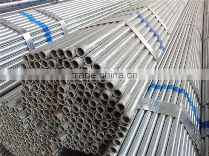 China factory galvanised steel tubing
