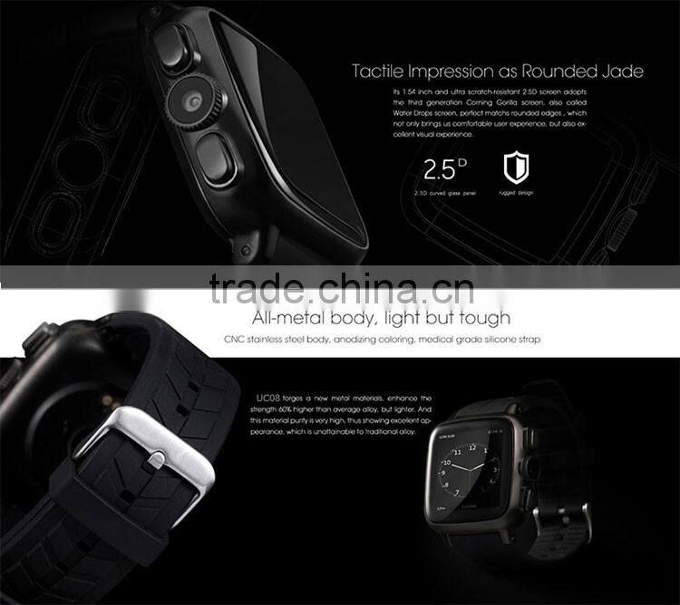 Wrist 3G Watch Phone, Bluetooth Watch For Smartphones, Wrist Smart Watch
