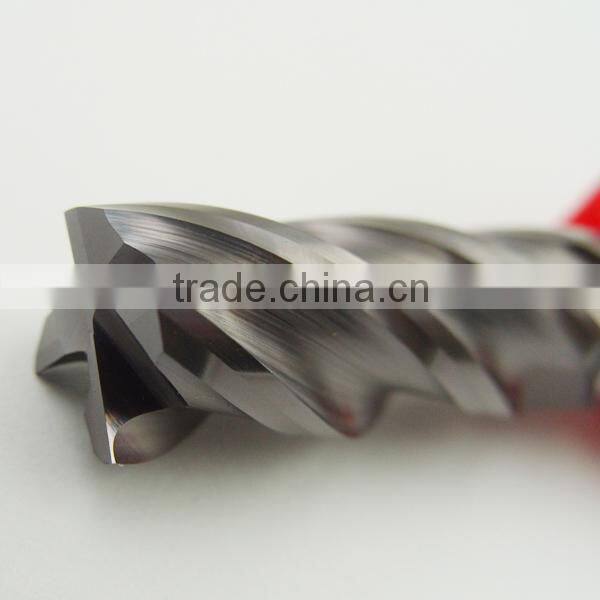 zhangjiagang Raise Straight shank tungsten carbide square end mill for mold manufacturing