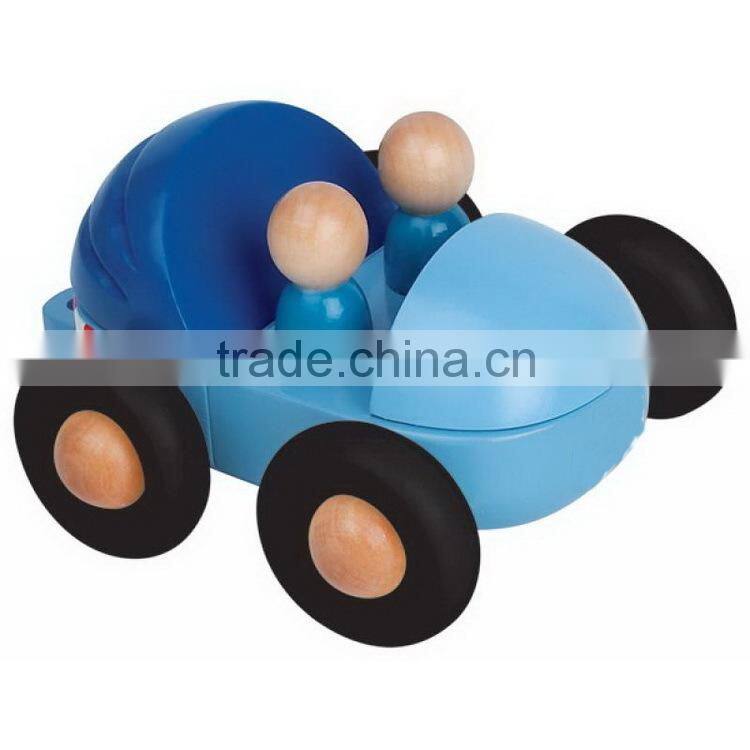 new style pick up truck magnetic toys OEM small truck toy wooden magnetic toys car for kids EZ5118