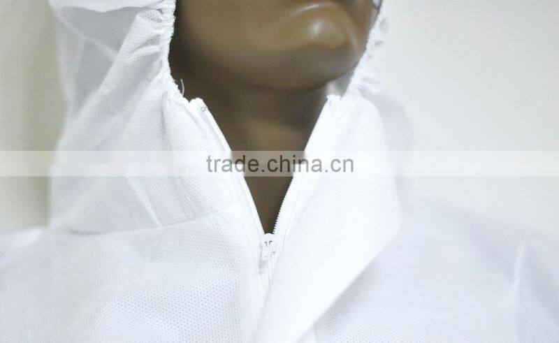 waterproof kids white disposable waterproof protective clothing