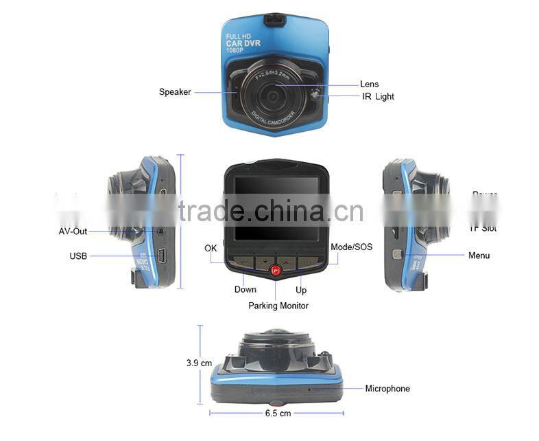 Cheap Price 2.7 Inch 120 Degree Lens Full Hd 1080p Car Camera