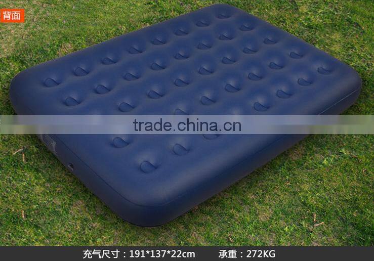 single and double sizes high quality outdoor and indoor inflatable air bed