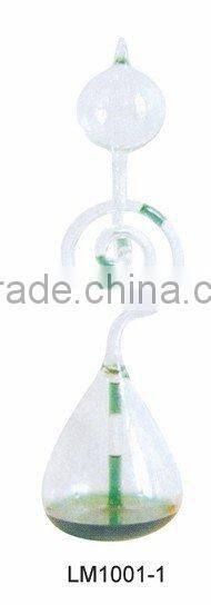 Blue Glass love meter/glass hand boiler