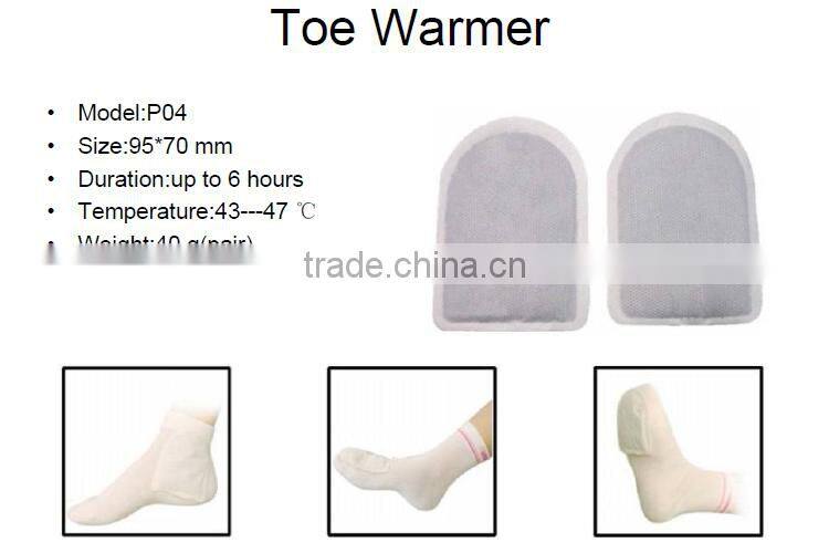 Classic toe warmer hot and cold pack heat patches manufacturer