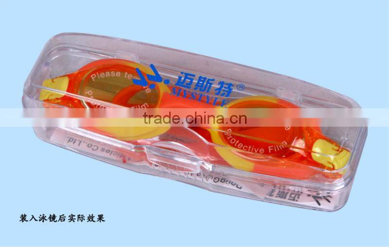 China waterproof kids cute swim goggles