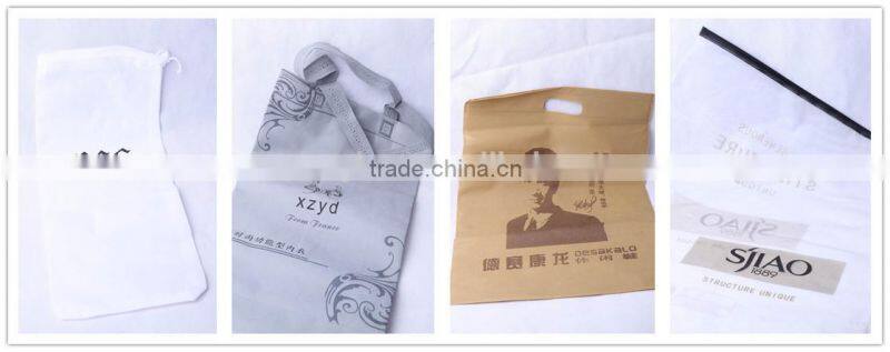 Custom non woven shopping bags wholesale for clothing
