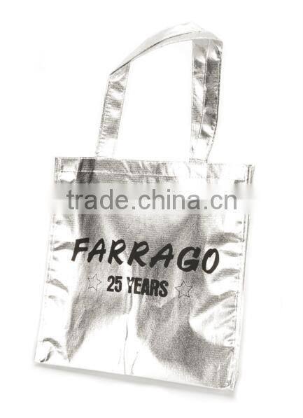 Metallic Laminated Shopper Bag