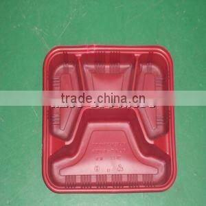 OEM plastic blister packaging,ps plastic blister tray for food serving