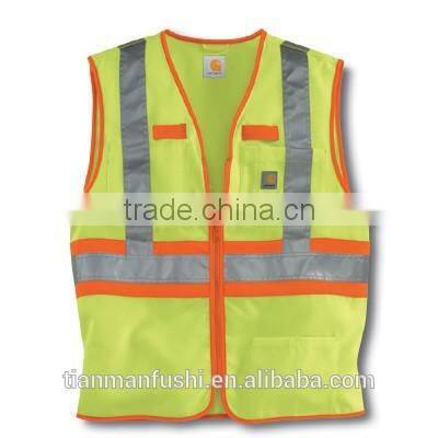 100 cotton construction work vest
