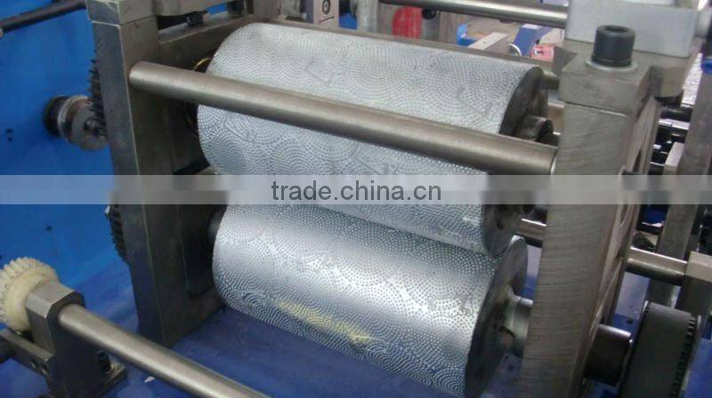 Three Colors Printing and Folding Napkin Paper Machine