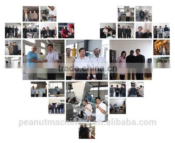 High quality Industrial nut peeling and crushing machine with CE/ISO9001