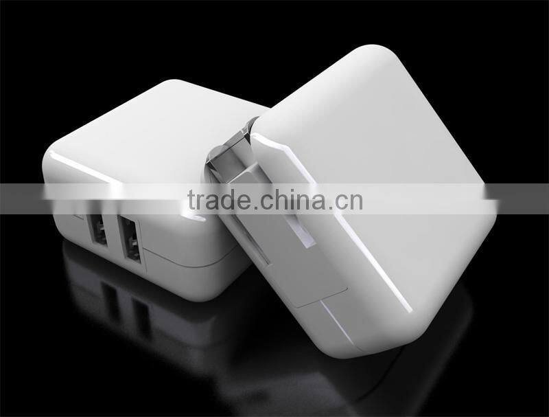 5V 2.1A Output USB Charger 2 Port USB Charger for Mobile Phone