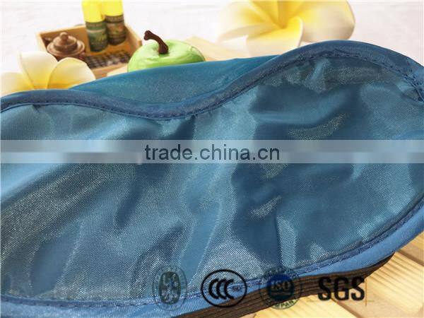 Satin disposable eye mask for airline and hotel and traveler