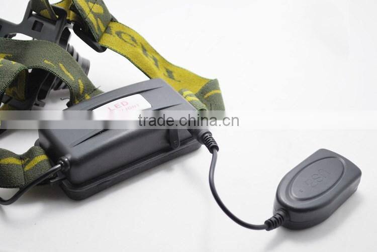 Inductive fishing camping rechargeable led headlamp